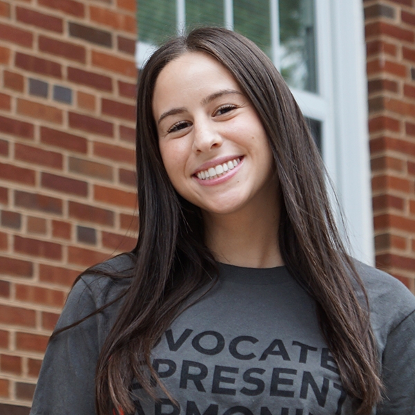 Dean's Advisory Board rep, Emma Zaslavsky